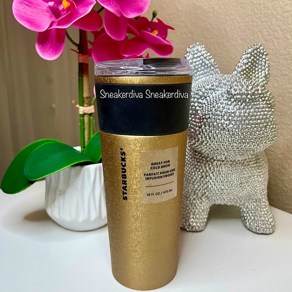 💛New Starbucks stainless steel cold brew cup 🖤 - Picture 6 of 11